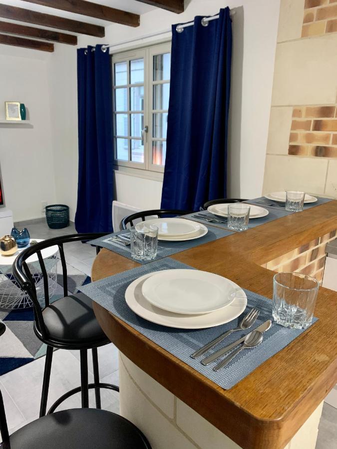 Appartement Les Bleuets - Centre Ville De Saumur Exteriér fotografie